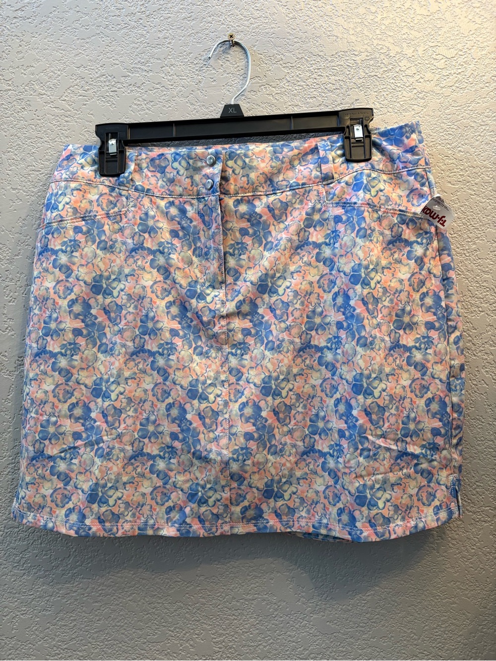 adidas Floral Skort Sport - Light Blue & Pink New